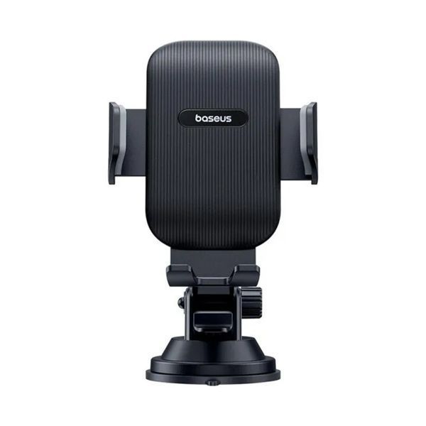 Автомобiльний тримач Baseus UltraControl Go Series Clamp-Type (Suction Cup Version) black 21421 фото