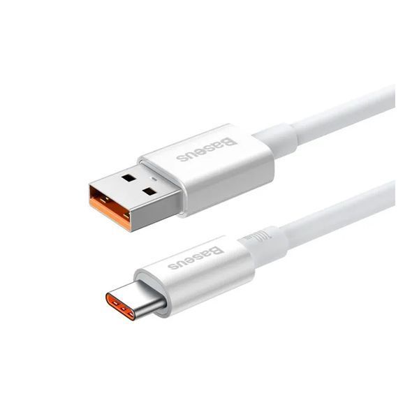 Кабель Baseus Superior Series Fast Charging Data Type-C 100W (2m) white 18721 фото