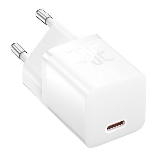 МЗП Baseus GaN5S Fast Charger 30W (1USB-C) white 27160 фото