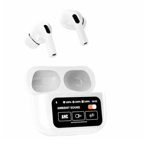Навушники AirPods Pro A01 Display white 37724 фото