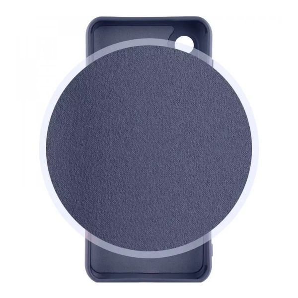 Silicone cover wave Samsung S21 FE midnight blue 35023 фото