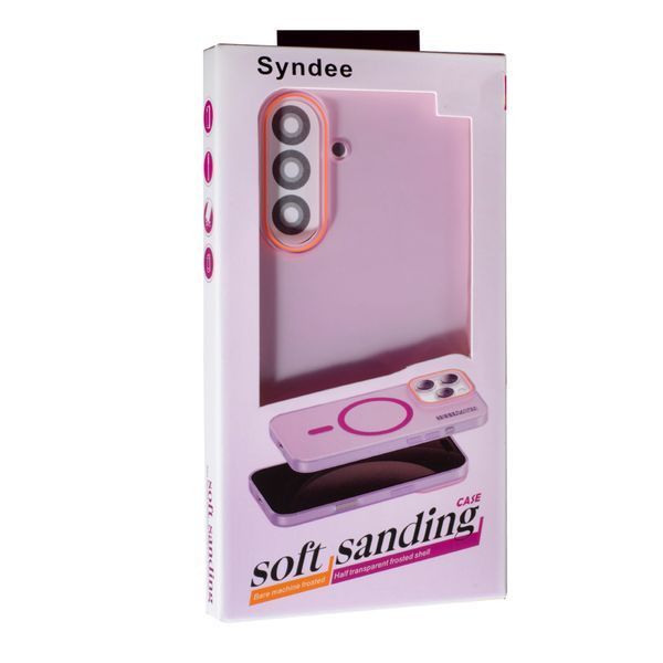 Накладка Samsung A57/A576B 5G 2026 Slim clear-rose 46701 фото