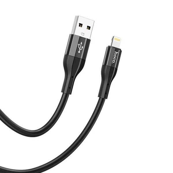 USB Cable Hoco Lightning X72 1m black 46479 фото