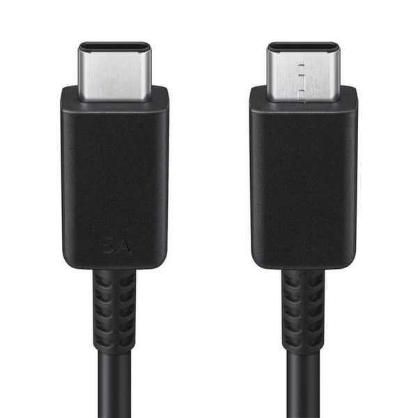 USB Cable SAMSUNG Type-C to Type-C 5A 1m black 44498 фото