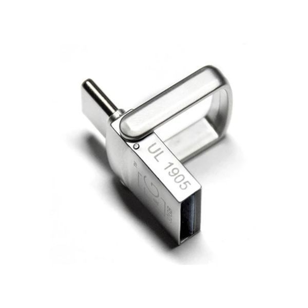 USB Flash 64 GB T&G 009 + Type -C 3.0 Silver 00869 фото