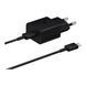 АЗП Samsung 15W-45W/2A (1USB/1USB-C) + cable Type-C to Type-C black 32049 фото 1