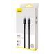Cable Baseus Cafule Flash Charging Type-C to Type-C PD 2.0 100W (2m) gray/black 07130 фото 1