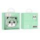 Навушники AirPods Pro Hoco EW48 white + case cat green 33556 фото 1