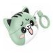 Навушники AirPods Pro Hoco EW48 white + case cat green 33556 фото 2