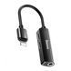 Перехідник AUX Baseus L52 Lightning to 2xLightning + 3.5mm black 29826 фото 3