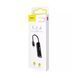 Перехідник AUX Baseus L52 Lightning to 2xLightning + 3.5mm black 29826 фото 4