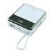 Power bank 10 000 mah XO PR224 fast charging dual line blue 00662 фото 2