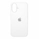 Silicone case Full iPhone 16 white 47030 фото