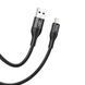 USB Cable Hoco Lightning X72 1m black 46479 фото 4