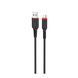 USB Cable Hoco Micro usb X59 2.4A 2m black 34734 фото 2
