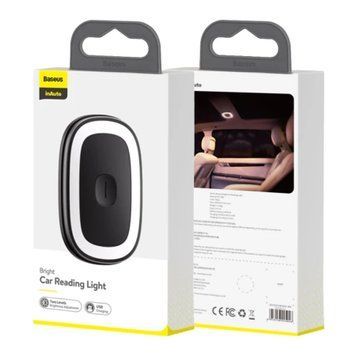 Авто cвітло салону Bright reading light Black 29776 фото