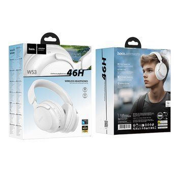 Навушники Big Bluetooth Hoco W53 white 39723 фото
