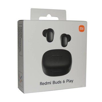 Навушники Redmi Buds 6 Play BHR8776GL black EU 38961 фото