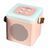 Колонка Bluetooth A9 2 мікрофона дитяче караоке pink 43153 фото