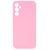Silicone cover Full Samsung A12/A125 2021 light pink 26847 фото