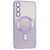 Силікон Samsung S23 MagSafe chrome purple 32813 фото