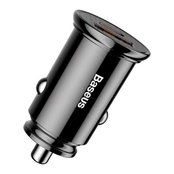 АЗП Baseus Circular Plastic PD3.0 QC4.0 30W (USB/USB-C) black 24898 фото