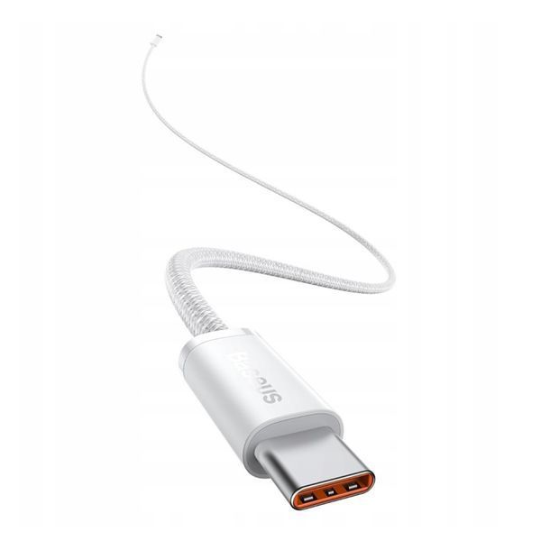 Cable Baseus Dynamic Series Fast Charging Type-C to Type-C 100W (1m) white 12792 фото