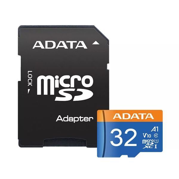 MicroSD 32Gb A-DATA Premier Class 10 +adapter SD 100 Mb/s 44239 фото