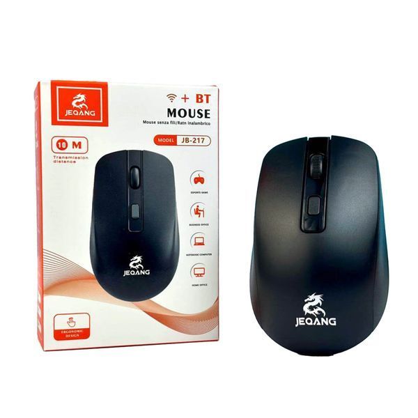 Мишка Bluetooth Jegang JB-217 black 00161 фото