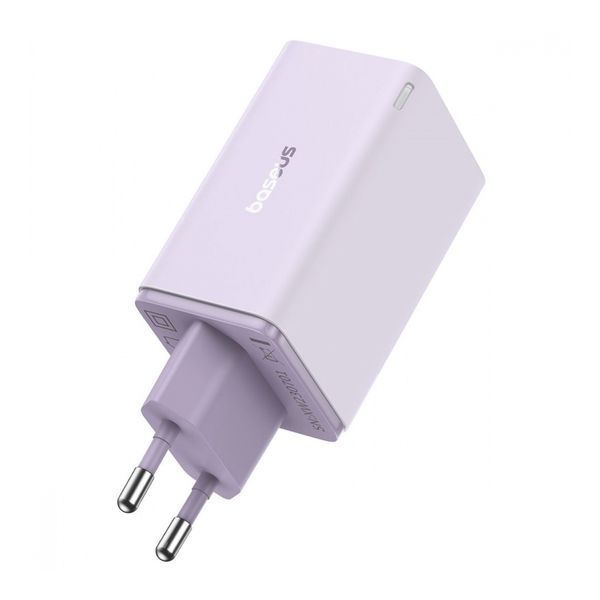 МЗП Baseus GaN6 Pro Fast Charger 2 Type-C + 2 USB 65W purple 27191 фото