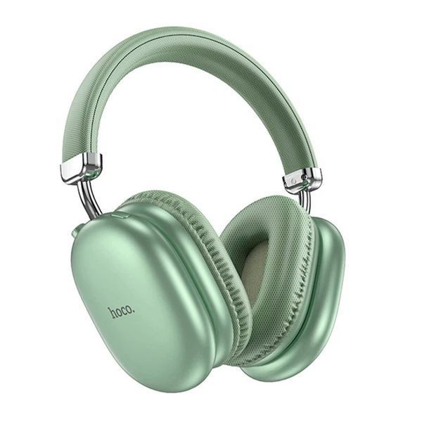 Навушники Big Bluetooth Hoco Apple AirPods W35 MAX Joy green 46054 фото