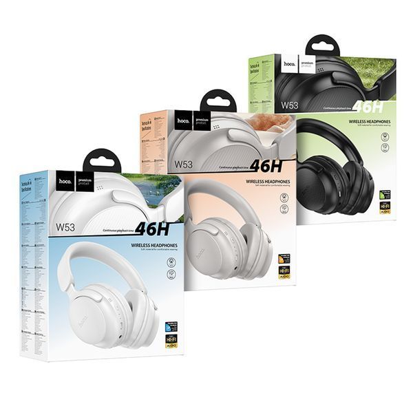 Навушники Big Bluetooth Hoco W53 white 39723 фото