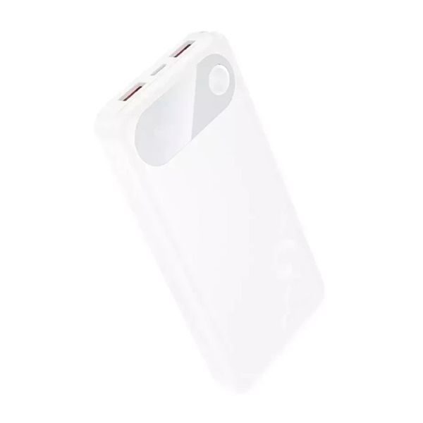 Power bank 10 000 mAh Hoco J154 PD22,5W+QC3.0 Display white 44858 фото