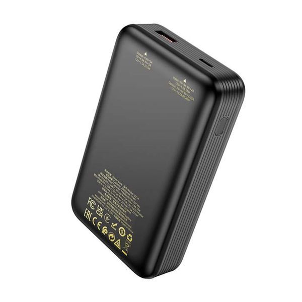 Power bank 20 000 mAh Hoco Q21A 22.5W PD20W+QC3.0 LED Display black 35531 фото