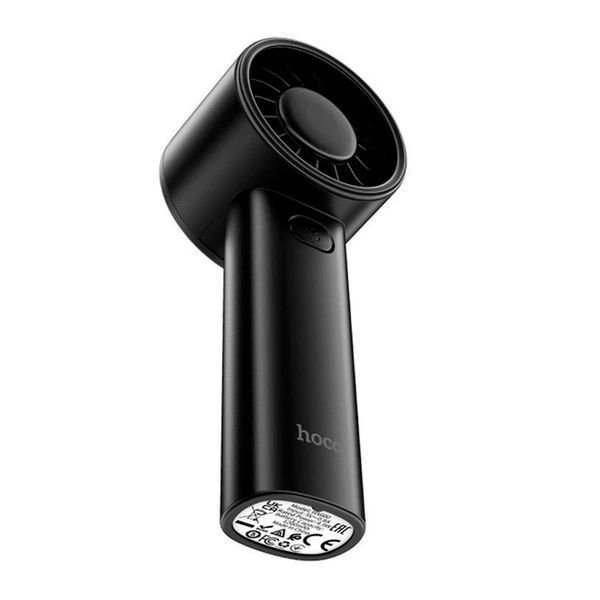 Вентилятор з акумулятором Hoco HX600 black 47194 фото