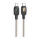Cable Hoco Type-C to Type-C U124 60W 1m black 38196 фото 2