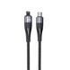 Cable Hoco Type-C to Lightning U99 магніт 100W/3A 1.2m black 28402 фото 2