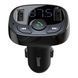 FM трансмістер Baseus BluetoothS-09 black 18345  фото 1