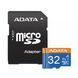 MicroSD 32Gb A-DATA Premier Class 10 +adapter SD 100 Mb/s 44239 фото 2