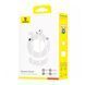 Навушники Baseus Encok CZ19 Type-C white 47188 фото 1