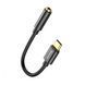 Перехідник AUX Baseus L54 Type-C to 3.5mm black 29828 фото 1
