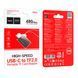 Сard reader Hoco HB53 Type-C 2.0 Micro SD black 47255 фото 1