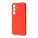 Silicone cover wave Samsung S24 Plus/S25 Plus red 41054 фото 1