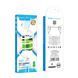 USB Cable Hoco Micro usb X83 2.4A 1m white 40154 фото 1