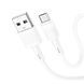 USB Cable Hoco Micro usb X83 2.4A 1m white 40154 фото 2