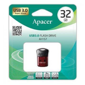 USB Flash 32 GB Apacer AH157 3.1 Red 23653 фото