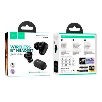 Навушники Air Bluetooth Hoco EQ19 black 46434 фото