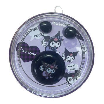 Навушники AirPods Kids Kuromi black 44336 фото