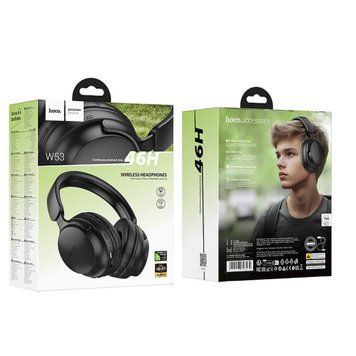 Навушники Big Bluetooth Hoco W53 black 39724 фото