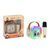 Колонка Bluetooth K12A 1 мікрофон дитяче караоке Labubu pink 43876 фото